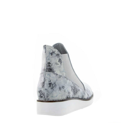 LESANSA RALLY WHITE FLORAL - Women Boots - Collective Shoes 