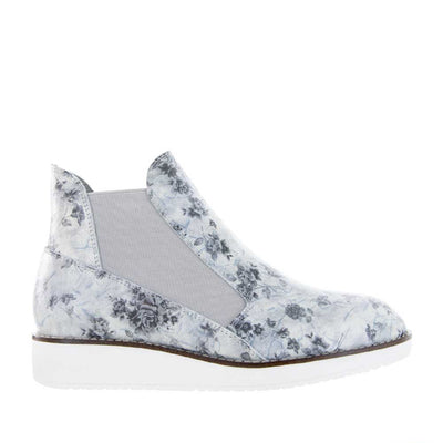 LESANSA RALLY WHITE FLORAL - Women Boots - Collective Shoes 