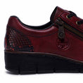 Load image into Gallery viewer, RIEKER 53702/35 DARK RED - Collective Shoes 
