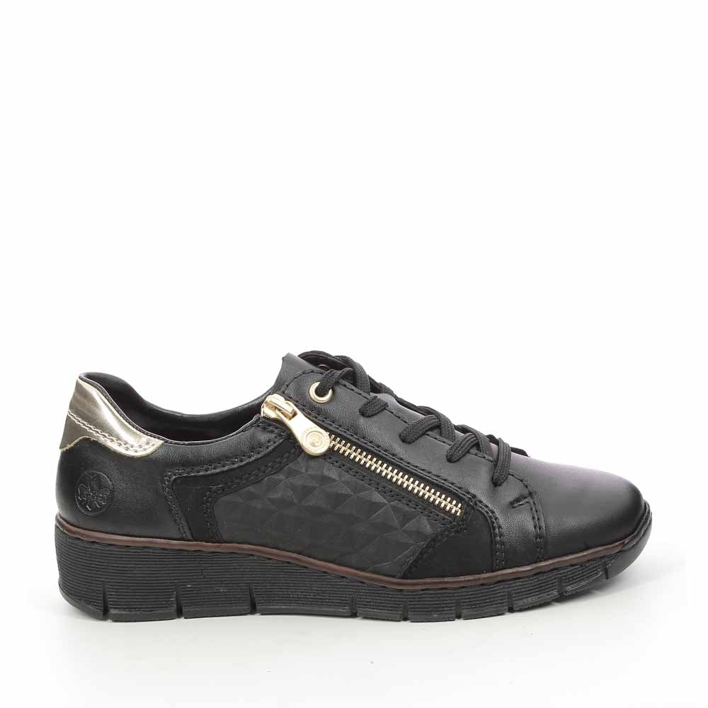 RIEKER 53703/00 BLACK - Women Sneakers - Collective Shoes 