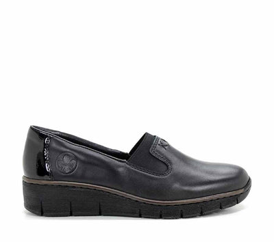 RIEKER 53762/01 Black - Collective Shoes 