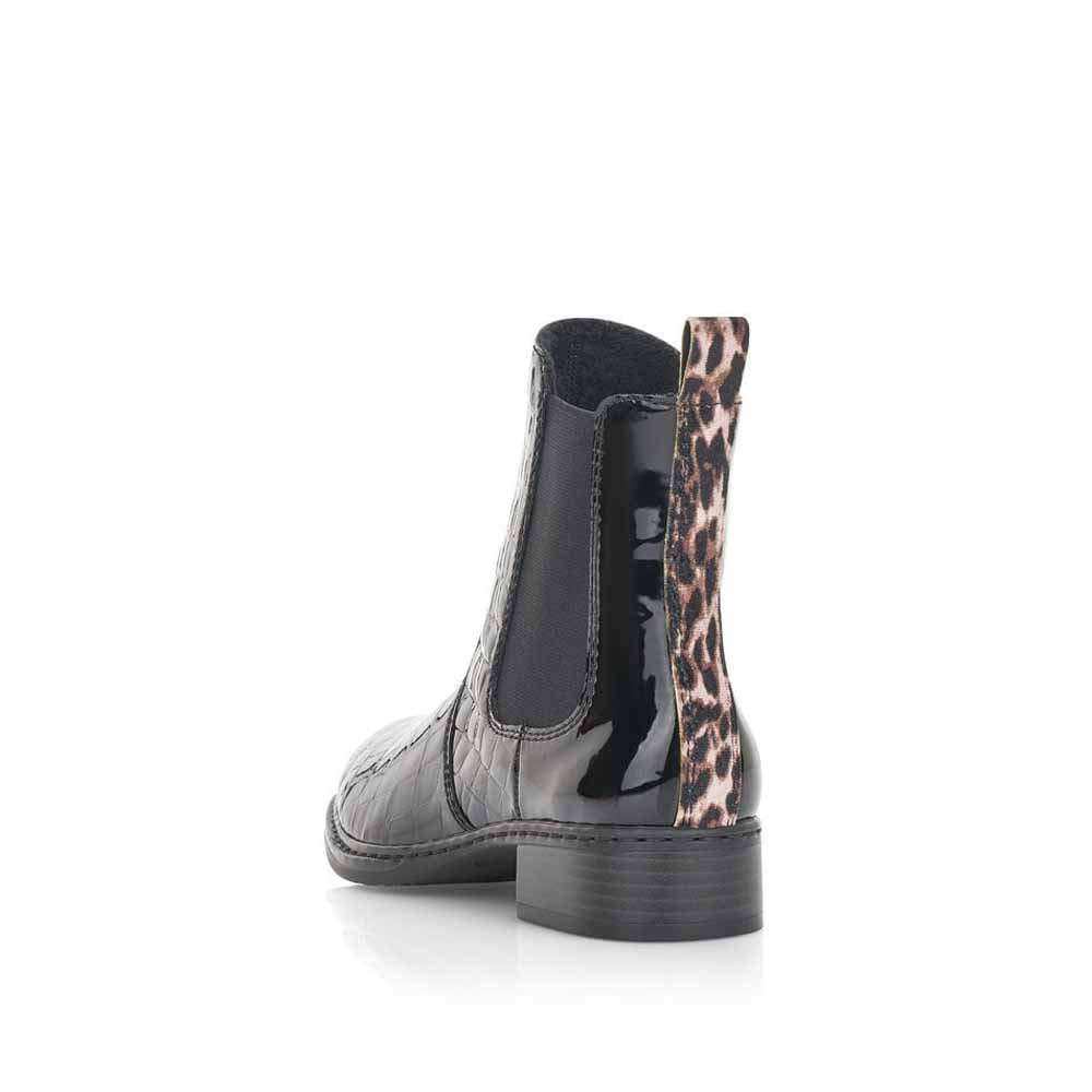 RIEKER 73494/00 BLACK - Women Boots - Collective Shoes 