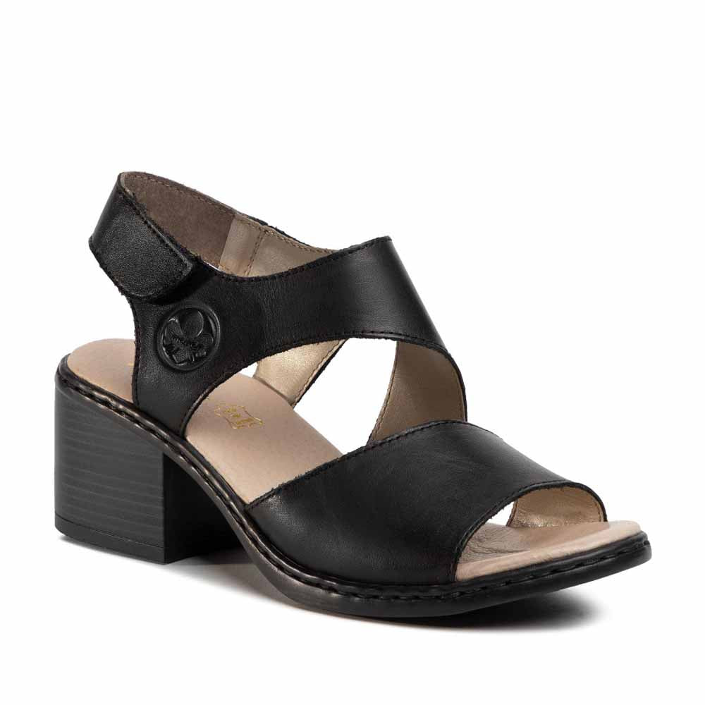 RIEKER V0570/00 BLACK - Rieker Women Sandals - Collective Shoes 