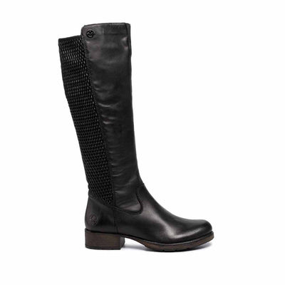 RIEKER Z9591/00 BLACK - Women High Boots - Collective Shoes 