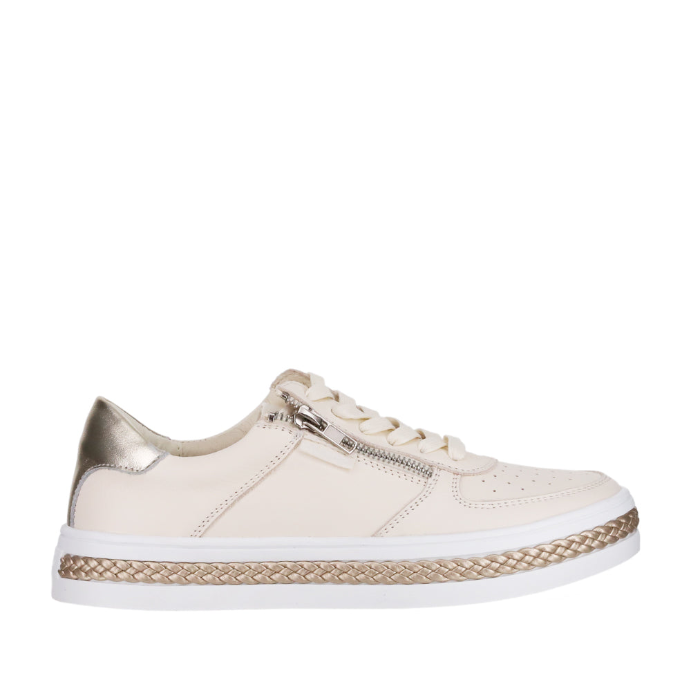 LESANSA STORY BEIGE Women Sneakers - Zeke Collection NZ