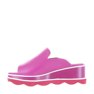 BRESLEY VENT HOT PINK - Women Slip On - Collective Shoes 