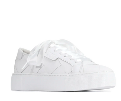 Eos Woven White - Women sneakers - Collective Shoes 