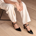 Load image into Gallery viewer, Frankie4 Tessa II Black Patent - Women Heels - Collective Shoes 
