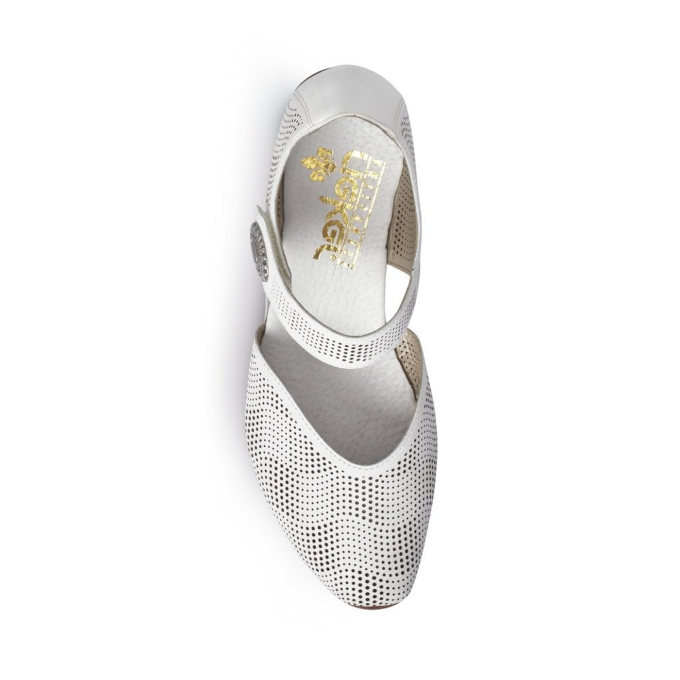 Rieker 43767/80 White - Women Sandals - Collective Shoes 
