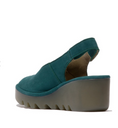 Load image into Gallery viewer, Fly London Baye Teal - Women Sandals - Collective Shoes 

