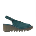 Load image into Gallery viewer, Fly London Baye Teal - Women Sandals - Collective Shoes 
