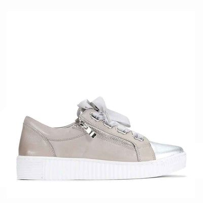 EOS JUDICE STONE SILVER - Women sneakers - Collective Shoes 