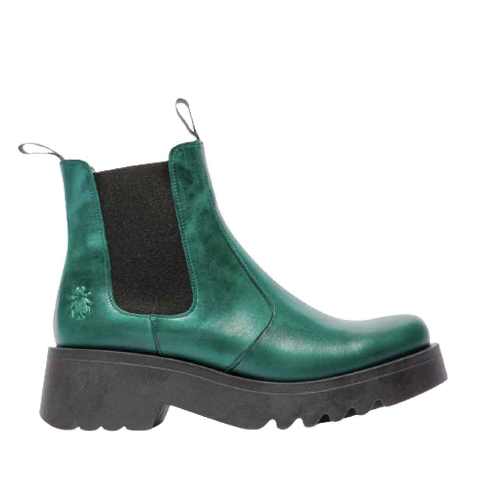 FLY LONDON MEDI SHAMROCK GREEN - Women Boots - Collective Shoes 
