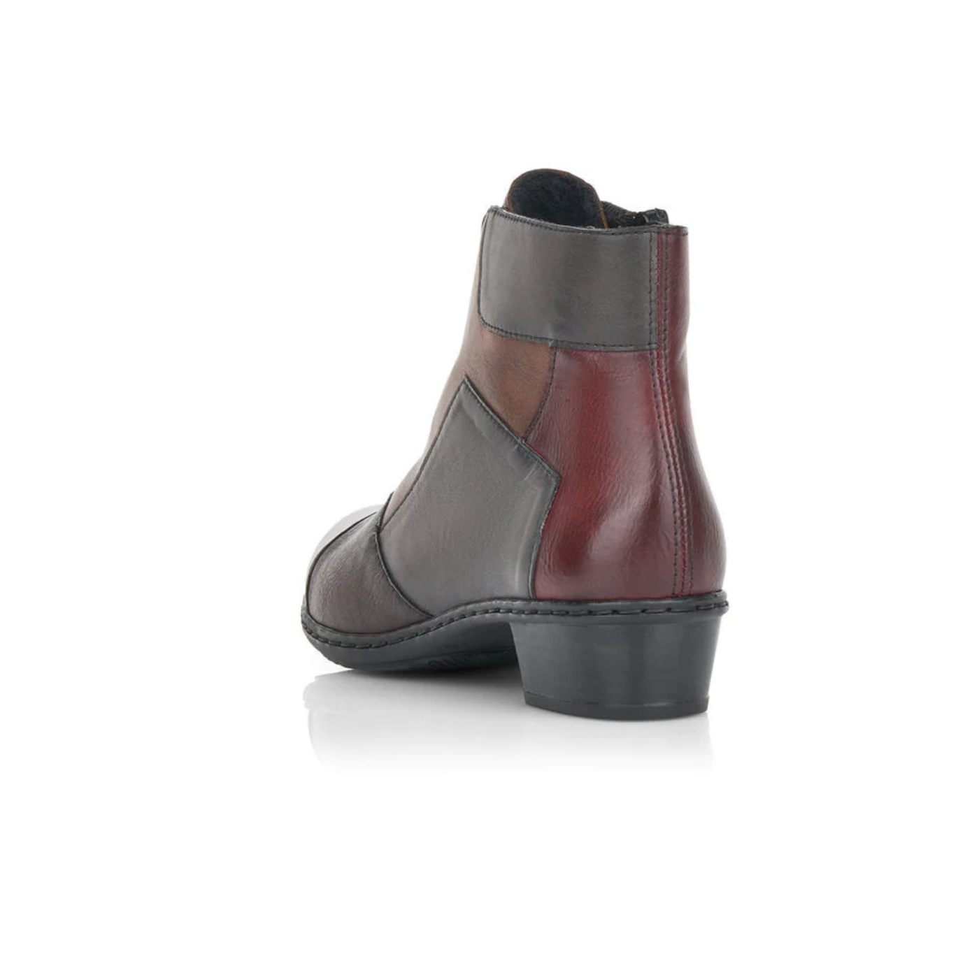 RIEKER Y0764/35 RED COMBO - Women Boots - Collective Shoes 