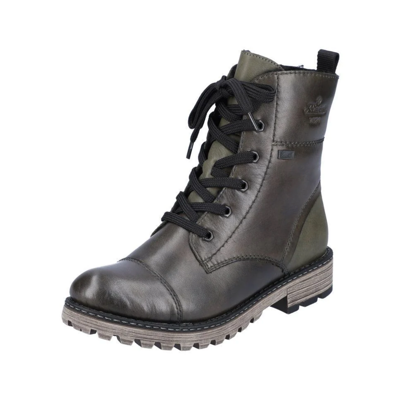 RIEKER Y6700/52 OLIVE - Women Boots - Collective Shoes 