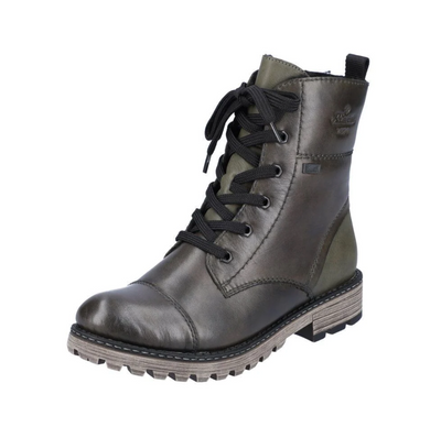 RIEKER Y6700/52 OLIVE - Women Boots - Collective Shoes 