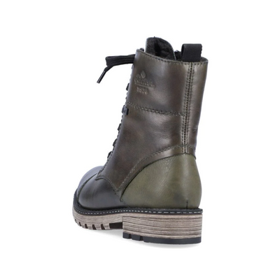 RIEKER Y6700/52 OLIVE - Women Boots - Collective Shoes 