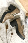 Load image into Gallery viewer, FLY LONDON TOKY TAUPE - Women Heels - Collective Shoes 
