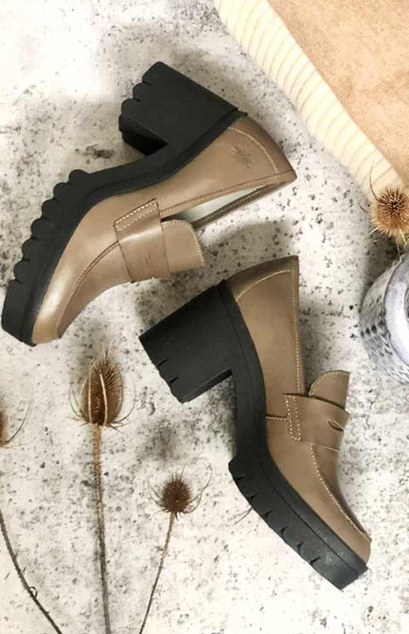 FLY LONDON TOKY TAUPE - Women Heels - Collective Shoes 