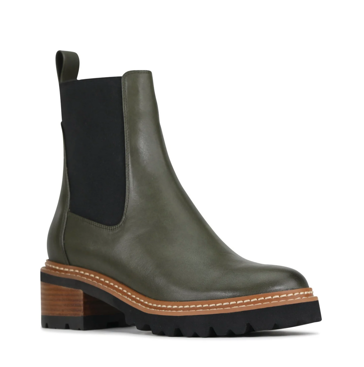 EOS LINEAR DARK OLIVE - Women Boots - Collective Shoes 