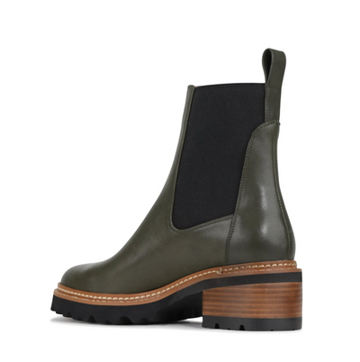 EOS LINEAR DARK OLIVE - Women Boots - Collective Shoes 