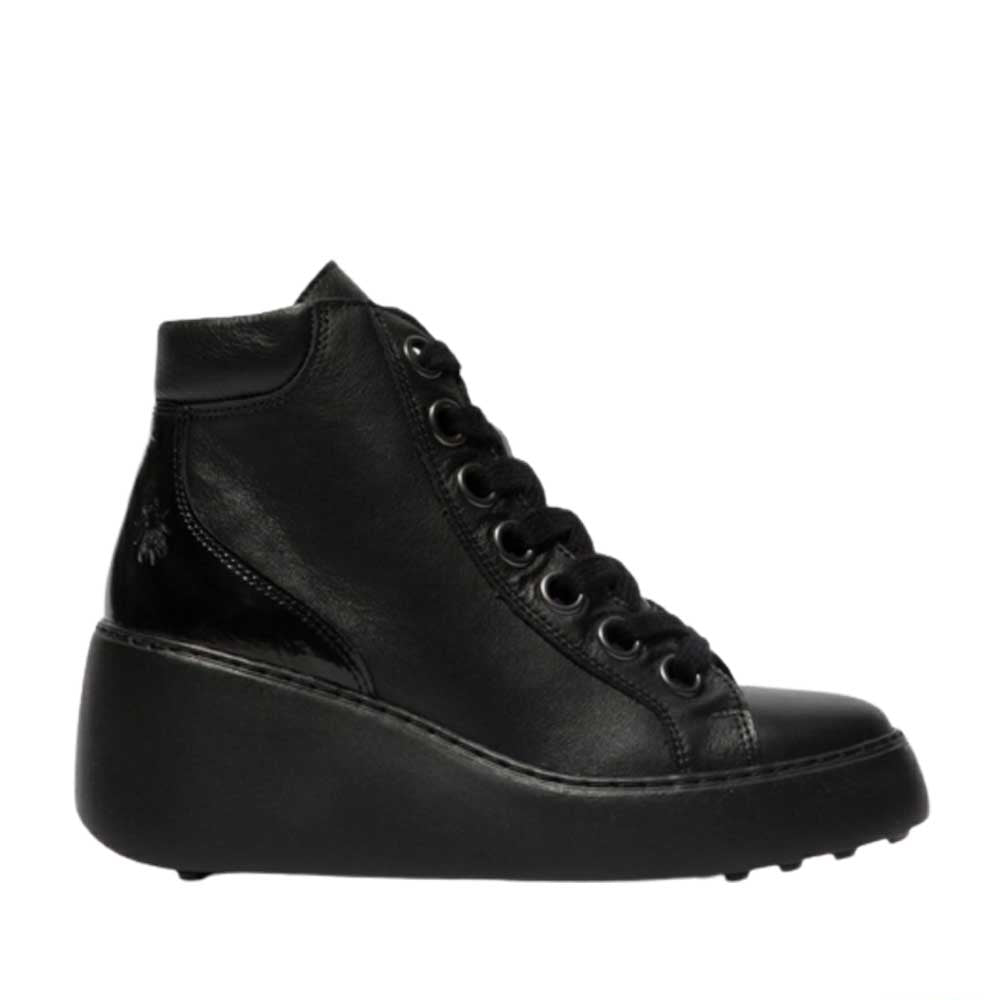 FLY LONDON DICE BLACK - Women Boots - Collective Shoes 