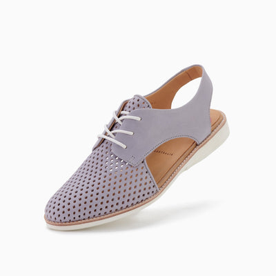 ROLLIE SLINGBACK PUNCH DUSTY BLUE - Women Casuals - Collective Shoes 