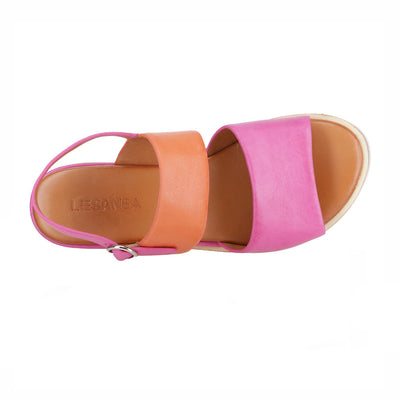 LESANSA TESS HOT PINK - Women Sandals - Collective Shoes 