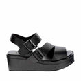 Load image into Gallery viewer, LESANSA TRI BLACK - Women Sandals - Collective Shoes 
