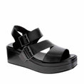 Load image into Gallery viewer, LESANSA TRI BLACK - Women Sandals - Collective Shoes 
