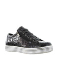 Load image into Gallery viewer, CABELLO UNITY BLACK CROC - Women sneakers - Collective Shoes 
