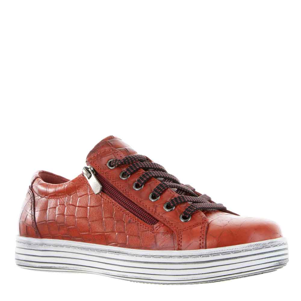 CABELLO UNITY RED CROC - Women sneakers - Collective Shoes 