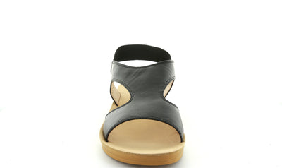 CC RESORTS VEGAN BLACK - Women Sandals - Collective Shoes 