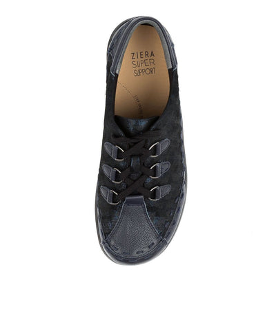 ZIERA ALLSORTS XW NAVY SWIRL - Women sneakers - Collective Shoes 