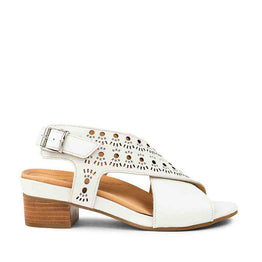 ZIERA ARLIN WHITE - Women Sandals - Collective Shoes 