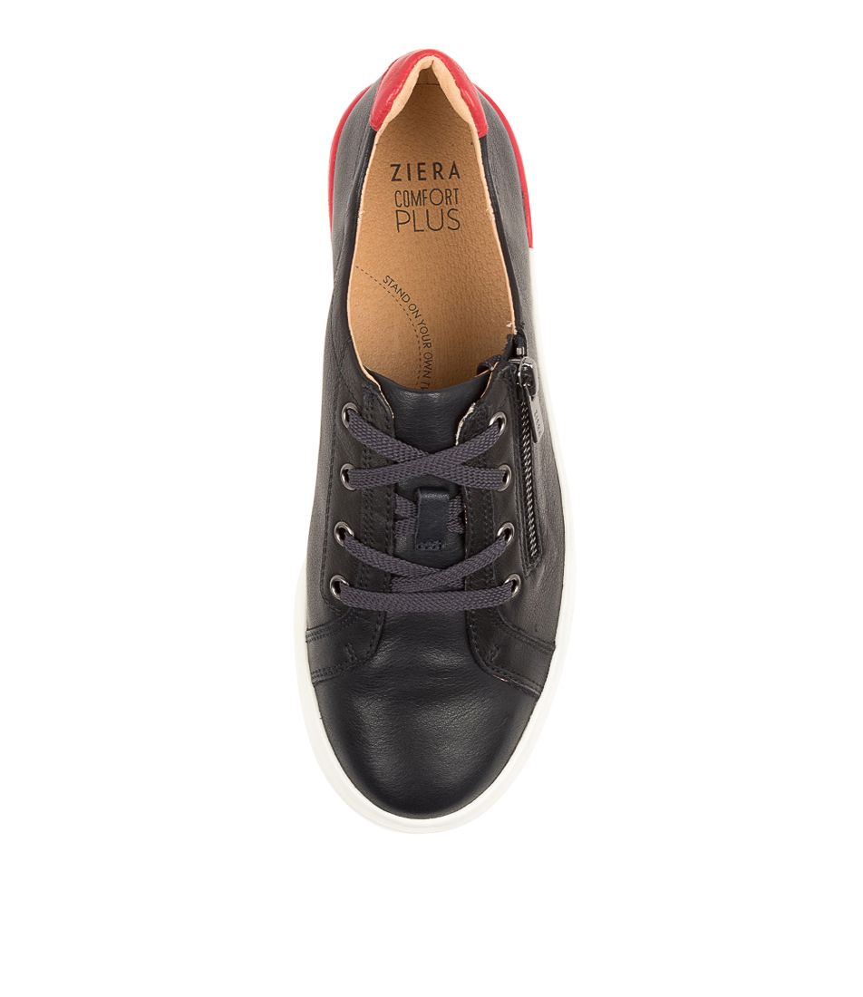 ZIERA AUDRY NAVY RED - Women sneakers - Collective Shoes 