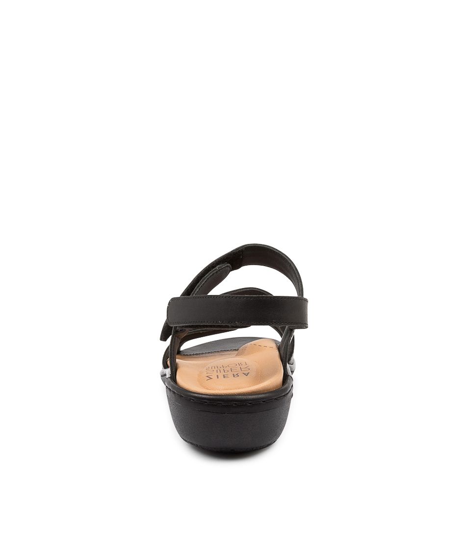ZIERA BEAUX BLACK - Women Sandals - Collective Shoes 
