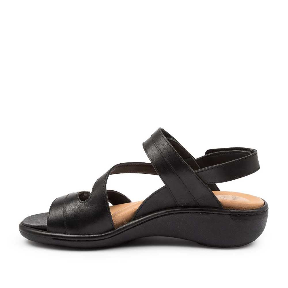 ZIERA BEAUX BLACK - Women Sandals - Collective Shoes 