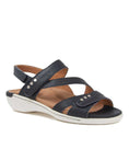 Load image into Gallery viewer, ZIERA BEAUX NAVY - Women Sandals - Collective Shoes 
