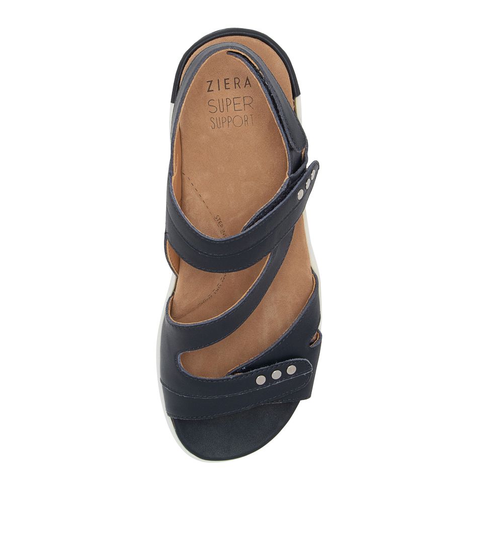 ZIERA BEAUX NAVY - Women Sandals - Collective Shoes 
