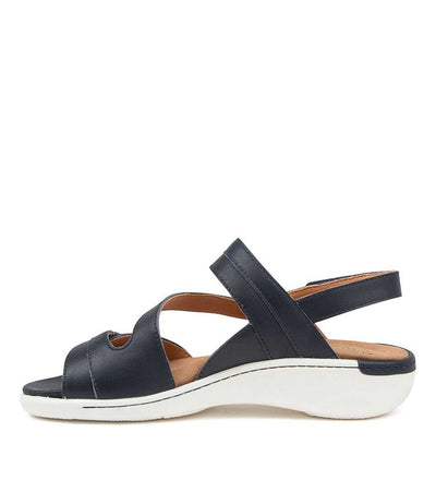 ZIERA BEAUX NAVY - Women Sandals - Collective Shoes 