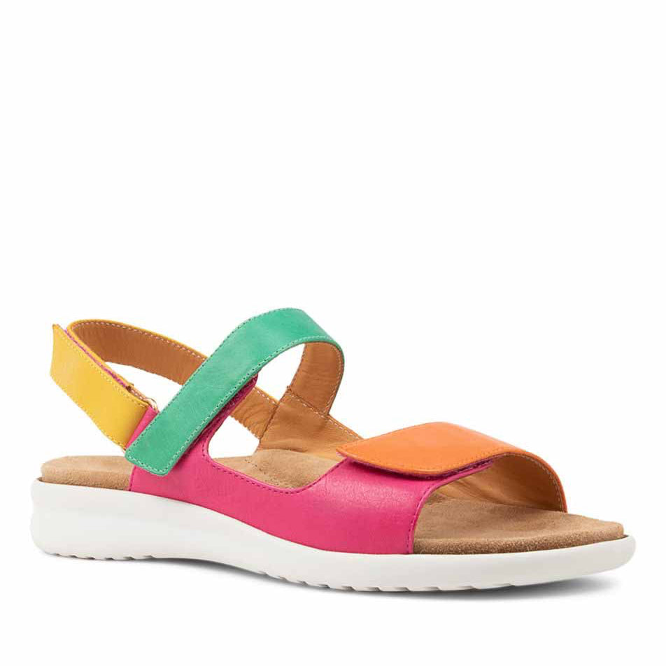 ZIERA BENJI BRIGHT MULTI - Women Sandals - Collective Shoes 