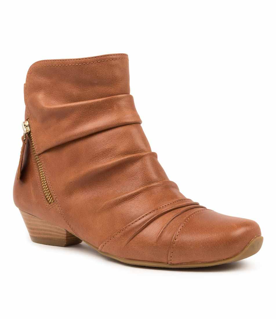 ZIERA CAMRYN TAN - Women Boots - Collective Shoes 