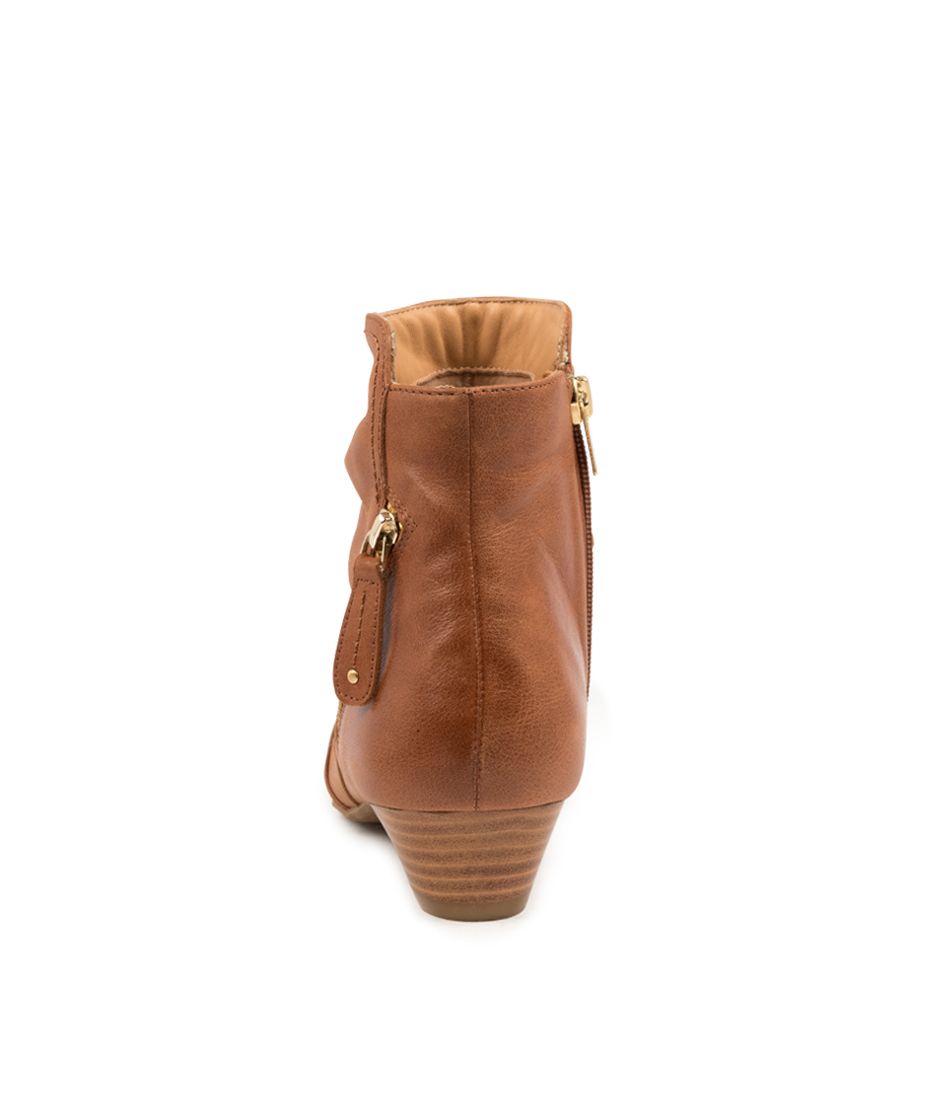 ZIERA CAMRYN TAN - Women Boots - Collective Shoes 