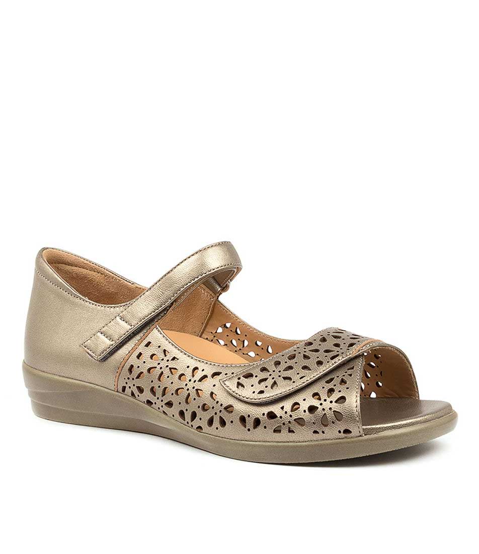 ZIERA DAFFODIL GREIGE - Women Sandals - Collective Shoes 
