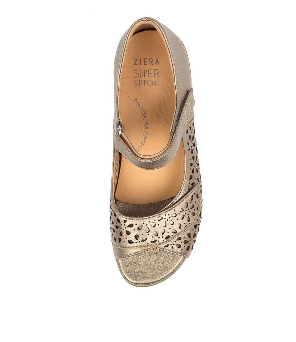 ZIERA DAFFODIL GREIGE - Women Sandals - Collective Shoes 