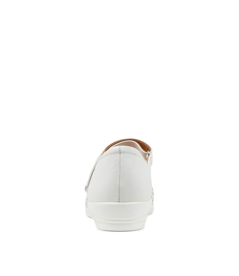 ZIERA DAFFODIL WHITE - Women Sandals - Collective Shoes 
