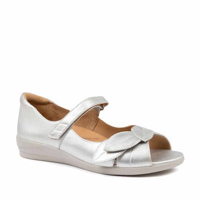 ZIERA DISCO SILVER - Women Sandals - Collective Shoes 