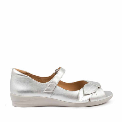 ZIERA DISCO SILVER - Women Sandals - Collective Shoes 
