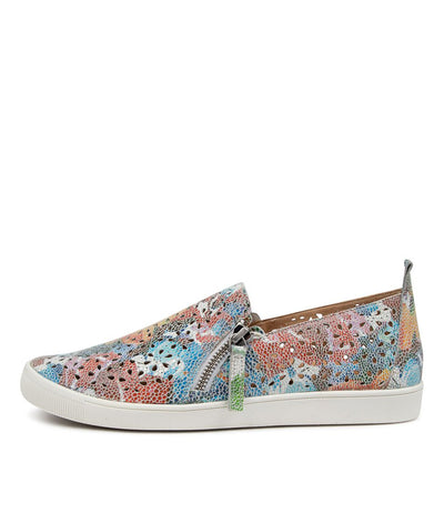 ZIERA DIXON WHITE FLORAL - Women Shoes - Collective Shoes 